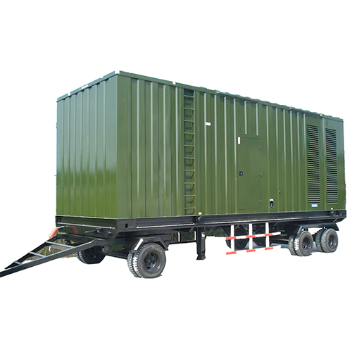 若尔盖会议移动集装箱型发电机组电站