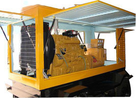 若尔盖移动电站(移动柴油发电机组）